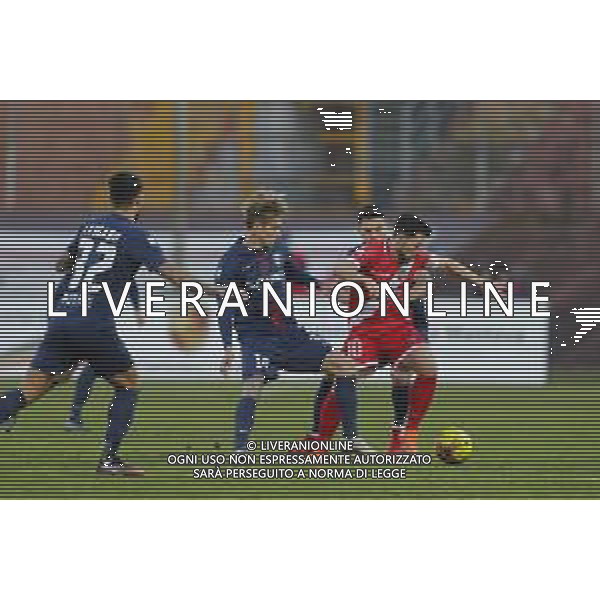 Mantova vs Sambenedettese Campionato di Calcio Serie C girone B 14/02/2021 - nella foto: Lescano Facundo (Sambenedettese) Rapisarda Francesco (Sambenedettese) ©Claudio Zamagni/Agenzia Aldo Liverani / AGENZIA ALDO LIVERANI SAS