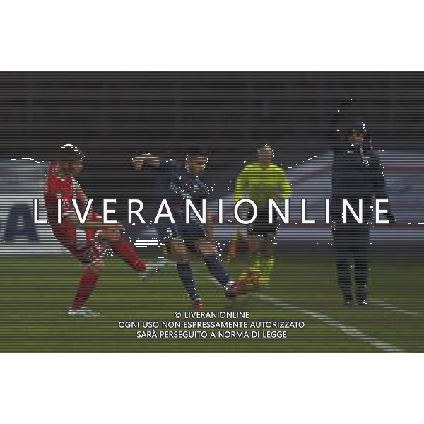 Mantova vs Sambenedettese Campionato di Calcio Serie C girone B 14/02/2021 - nella foto: Patrick Enrici(Sambenedettese) ©Claudio Zamagni/Agenzia Aldo Liverani / AGENZIA ALDO LIVERANI SAS