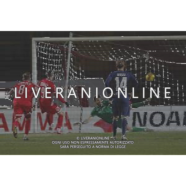 Mantova vs Sambenedettese Campionato di Calcio Serie C girone B 14/02/2021 - nella foto: goal su rigore ganz ©Claudio Zamagni/Agenzia Aldo Liverani / AGENZIA ALDO LIVERANI SAS
