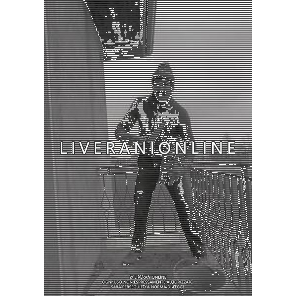RETROSPETTIVA ROMEO MALGARINI PUGILE NELLA FOTO ROMEO MALGARINI NELL\'ANNO 1975 AG ALDO LIVERANI