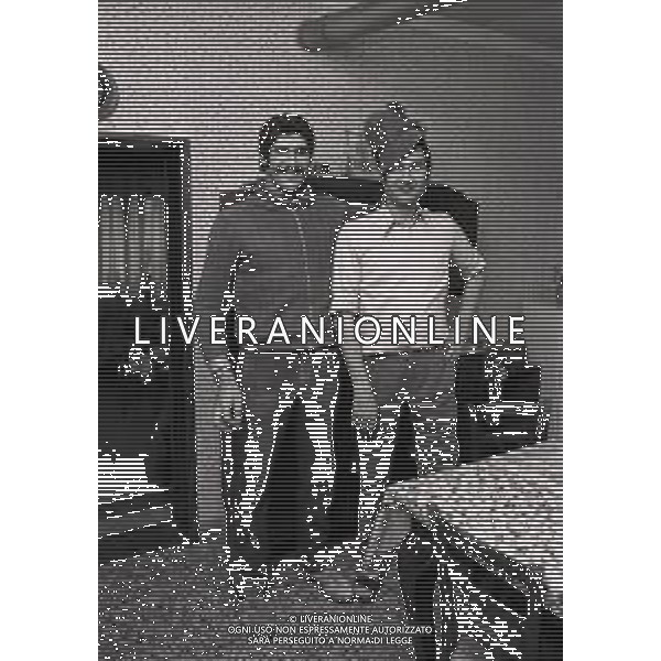 RETROSPETTIVA ROMEO MALGARINI PUGILE NELLA FOTO ROMEO MALGARINI NELL\'ANNO 1975 AG ALDO LIVERANI