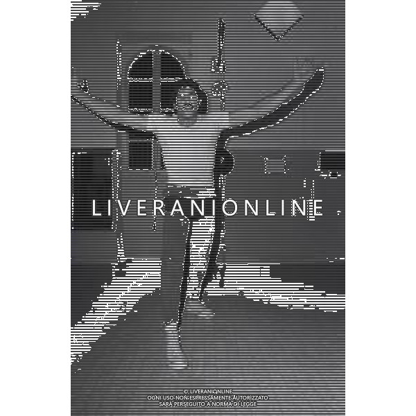 RETROSPETTIVA ROMEO MALGARINI PUGILE NELLA FOTO ROMEO MALGARINI NELL\'ANNO 1975 AG ALDO LIVERANI