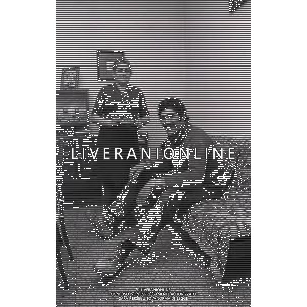RETROSPETTIVA ROMEO MALGARINI PUGILE NELLA FOTO ROMEO MALGARINI NELL\'ANNO 1975 AG ALDO LIVERANI