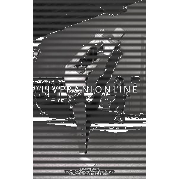 RETROSPETTIVA ROMEO MALGARINI PUGILE NELLA FOTO ROMEO MALGARINI NELL\'ANNO 1975 AG ALDO LIVERANI