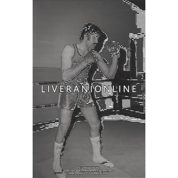 RETROSPETTIVA ROMEO MALGARINI PUGILE NELLA FOTO ROMEO MALGARINI NELL\'ANNO 1975 AG ALDO LIVERANI