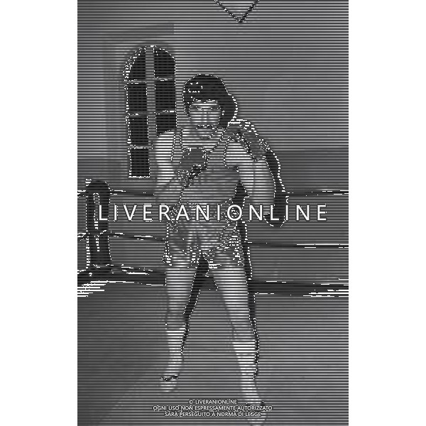 RETROSPETTIVA ROMEO MALGARINI PUGILE NELLA FOTO ROMEO MALGARINI NELL\'ANNO 1975 AG ALDO LIVERANI