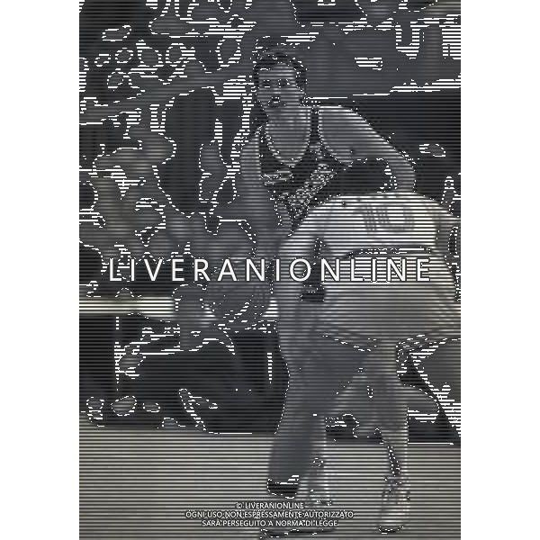 02 aprile 1987 a Losanna-FINALE DI COPPA DEI CAMPIONI TRACER MILANO-MACCABI TEL AVIV 71-69 NELLA FOTO MIKE D\'ANTONI AG ALDO LIVERANI SAS