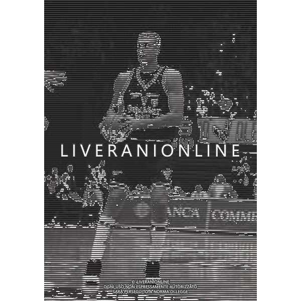 26-11-1994 MILANO CAMPIONATO DI BASKET SERIE A1 STEFANEL MILANO-BUCKLER BOLOGNA 73-94 NELLA FOTO AUGUSTO BINELLI AG ALDO LIVERANI SAS