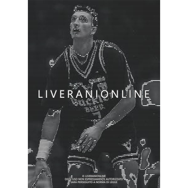 26-11-1994 MILANO CAMPIONATO DI BASKET SERIE A1 STEFANEL MILANO-BUCKLER BOLOGNA 73-94 NELLA FOTO ALESSANDRO ABBIO AG ALDO LIVERANI SAS