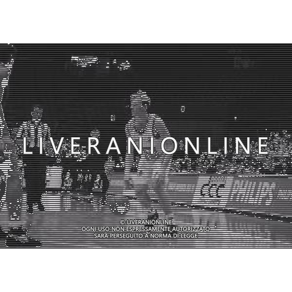 1995 MILANO COPPA ITALIA DI BASKET STEFANEL MILANO-CAGIVA VARESE NELLA FOTO MARCO SAMBUGARO AG ALDO LIVERANI SAS