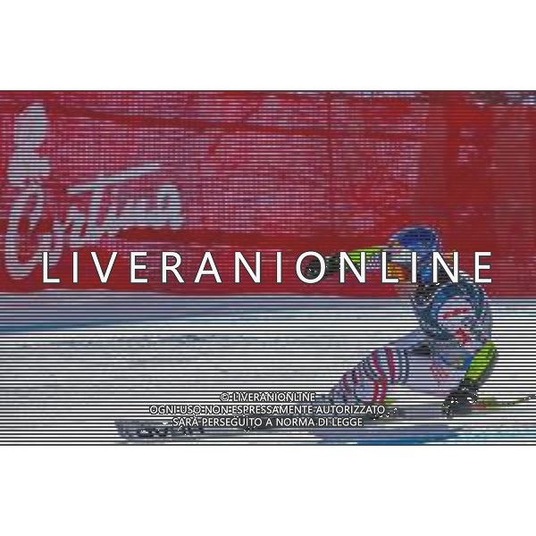 Luca Tedeschi/LM - 2021 FIS Alpine World SKI Championships - Alpine Combined - Men - alpine ski race 15 February 2021 - Olympia delle Tofane, cortina (bl), Italy Photo showing: France Alexis Pinturault skies during his first race SuperG @LM/Luca Tedeschi