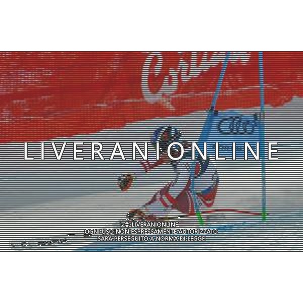 Luca Tedeschi/LM - 2021 FIS Alpine World SKI Championships - Alpine Combined - Men - alpine ski race 15 February 2021 - Olympia delle Tofane, cortina (bl), Italy Photo showing: Austria’s Matthias Mayer skies during his first race SuperG @LM/Luca Tedeschi