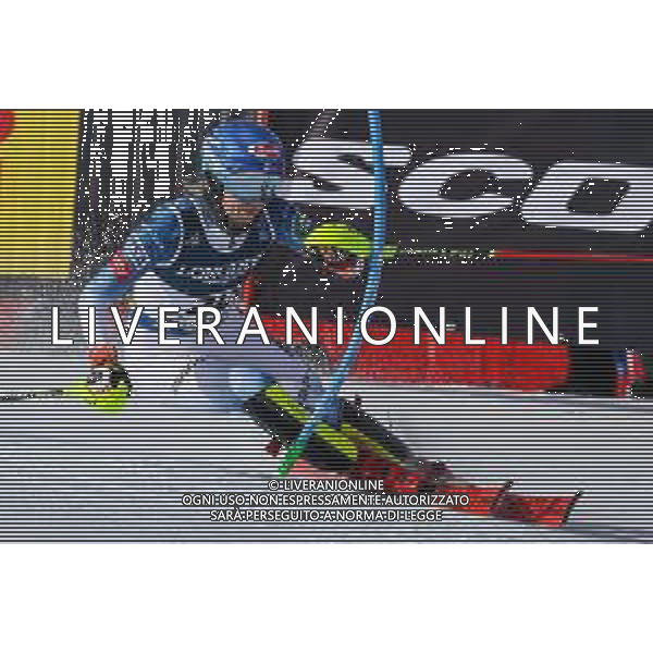 Luca Tedeschi/LM - 2021 FIS Alpine World SKI Championships - Alpine Combined - Men - Women - alpine ski race 15 February 2021 - Olympia delle Tofane, cortina (bl), Italy Photo showing: SHIFFRIN Mikaela USA @LM/Luca Tedeschi AG ALDO LIVERANI SAS