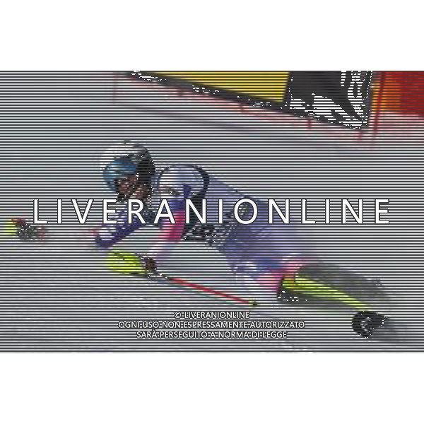 Luca Tedeschi/LM - 2021 FIS Alpine World SKI Championships - Alpine Combined - Men - Women - alpine ski race 15 February 2021 - Olympia delle Tofane, cortina (bl), Italy Photo showing: IGNJATOVIC Nevena SRB @LM/Luca Tedeschi AG ALDO LIVERANI SAS