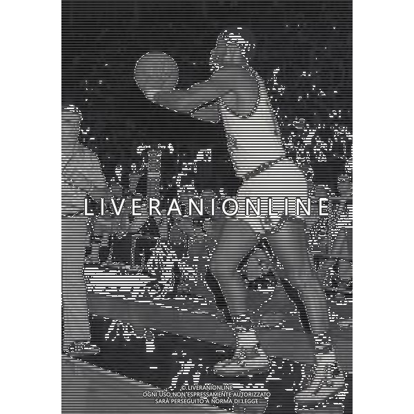 19-10-1980 BOLOGNA CAMPIONATO DI BASKET SERIE A1 SINUDYNE BOLOGNA-HURLINGHAM TRIESTE 85-78 NELLA FOTO JIM MCMILLIAN AG ALDO LIVERANI SAS