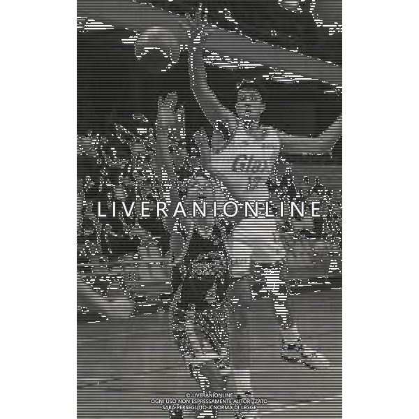 1993-1994 MILANO COPPA ITALIA DI BASKET RECOARO MILANO-GLAXO VERONA NELLA FOTO ALEKSANDAR DJORDJEVIC AG ALDO LIVERANI SAS