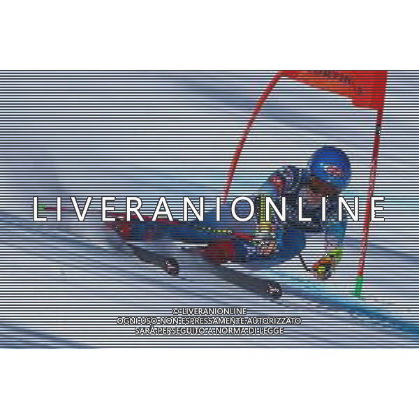 Sergio Bisi/LM - 2021 FIS Alpine World SKI Championships - Alpine Combined - Women - alpine ski race 15 February 2021 - Olympia delle Tofane, cortina (bl), Italy Photo showing: SHIFFRIN Mikaela (USA) Gold Medal @LM/Sergio Bisi AG ALDO LIVERANI SAS