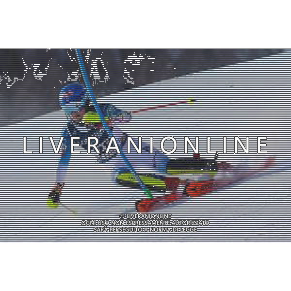 Sergio Bisi/LM - 2021 FIS Alpine World SKI Championships - Alpine Combined - Women - alpine ski race 15 February 2021 - Olympia delle Tofane, cortina (bl), Italy Photo showing: SHIFFRIN Mikaela (USA) Gold Medal @LM/Sergio Bisi AG ALDO LIVERANI SAS