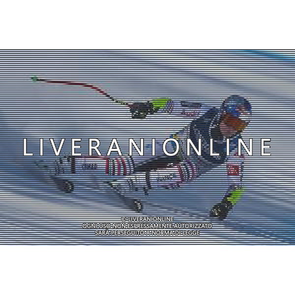 Sergio Bisi/LM - 2021 FIS Alpine World SKI Championships - Combined Super G - Men - alpine ski race 15 February 2021 - Olympia delle Tofane, cortina (bl), Italy Photo showing: PINTURAULT Alexis (FRA) Silver Medal @LM/Sergio Bisi AG ALDO LIVERANI SAS