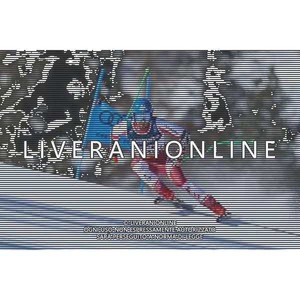 Sergio Bisi/LM - 2021 FIS Alpine World SKI Championships - Combined Super G - Men - alpine ski race 15 February 2021 - Olympia delle Tofane, cortina (bl), Italy Photo showing: SCHWARZ Marco (AUT) Gold Medal @LM/Sergio Bisi AG ALDO LIVERANI SAS