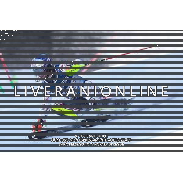 Sergio Bisi/LM - 2021 FIS Alpine World SKI Championships - Combined Super G - Men - alpine ski race 15 February 2021 - Olympia delle Tofane, cortina (bl), Italy Photo showing: PINTURAULT Alexis (FRA) Silver Medal @LM/Sergio Bisi AG ALDO LIVERANI SAS