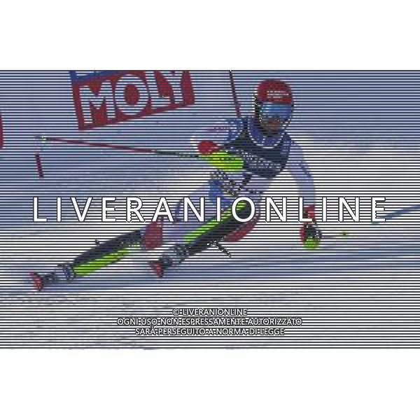 Sergio Bisi/LM - 2021 FIS Alpine World SKI Championships - Combined Super G - Men - alpine ski race 15 February 2021 - Olympia delle Tofane, cortina (bl), Italy Photo showing: 2021 FIS ALPINE WORLD SKI CHAMPIONSHIPS, AC MEN Cortina D\'Ampezzo, Veneto, Italy 2021-02-15 - Monday Image shows MEILLARD Loic (SUI) Bronze Medal @LM/Sergio Bisi AG ALDO LIVERANI SAS