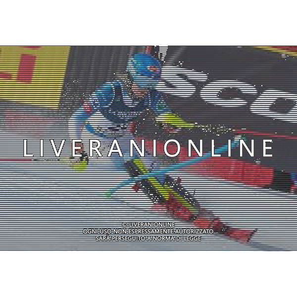 Sergio Bisi/LM - 2021 FIS Alpine World SKI Championships - Alpine Combined - Women - alpine ski race 15 February 2021 - Olympia delle Tofane, cortina (bl), Italy Photo showing: SHIFFRIN Mikaela (USA) Gold Medal @LM/Sergio Bisi AG ALDO LIVERANI SAS
