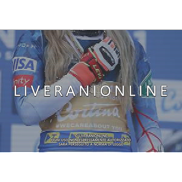 Sergio Bisi/LM - 2021 FIS Alpine World SKI Championships - Alpine Combined - Women - alpine ski race 15 February 2021 - Olympia delle Tofane, cortina (bl), Italy Photo showing: SHIFFRIN Mikaela (USA) Gold Medal @LM/Sergio Bisi AG ALDO LIVERANI SAS