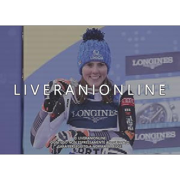 Sergio Bisi/LM - 2021 FIS Alpine World SKI Championships - Alpine Combined - Women - alpine ski race 15 February 2021 - Olympia delle Tofane, cortina (bl), Italy Photo showing: VLHOVA Petra (SVK) Silver Medal @LM/Sergio Bisi AG ALDO LIVERANI SAS