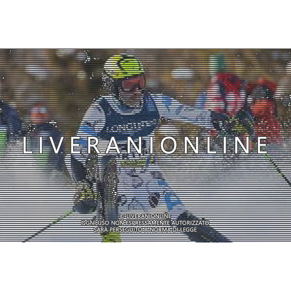 Luca Tedeschi/LM - 2021 FIS Alpine World SKI Championships - Alpine Combined - Men - Women - alpine ski race 15 February 2021 - Olympia delle Tofane, cortina (bl), Italy Photo showing: SIMARI BIRKNER Javi ARG @LM/Luca Tedeschi AG ALDO LIVERANI SAS