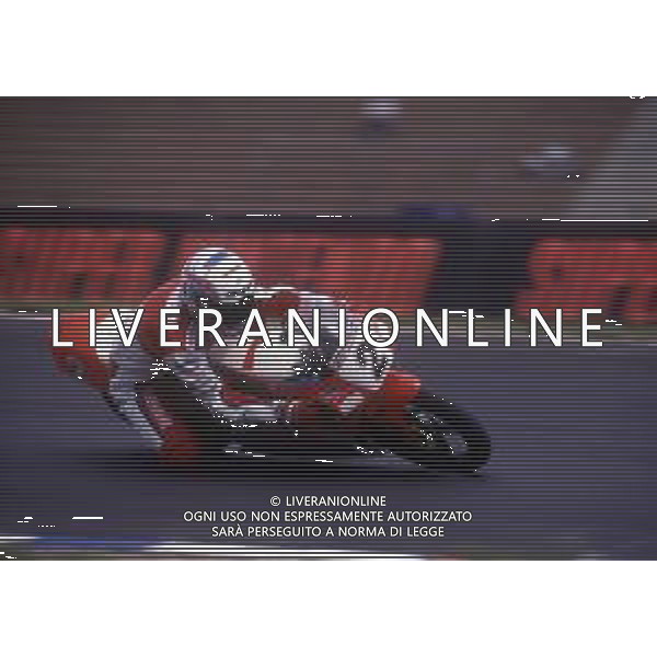 RETROSPETTIVA FAUSTO GRESINI PILOTA MOTOCICLISMO NELLA FOTO FAUSTO GRESINI NELL\'ANNO 1992 AG CONTROLUCE-AG ALDO LIVERANI SAS