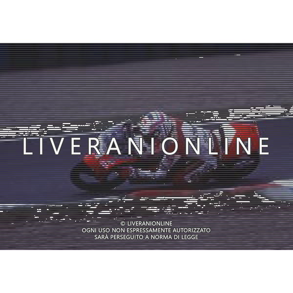 RETROSPETTIVA FAUSTO GRESINI PILOTA MOTOCICLISMO NELLA FOTO FAUSTO GRESINI NELL\'ANNO 1992 AG CONTROLUCE-AG ALDO LIVERANI SAS