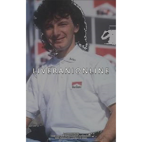 RETROSPETTIVA FAUSTO GRESINI PILOTA MOTOCICLISMO NELLA FOTO FAUSTO GRESINI  AG CONTROLUCE-AG ALDO LIVERANI SAS 