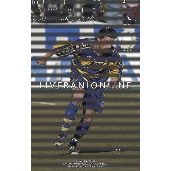 PARMA CALCIO 2001 NELLA FOTO LUIGI SARTOR CALCIATORE AGENZIA ALDO LIVERANI SAS