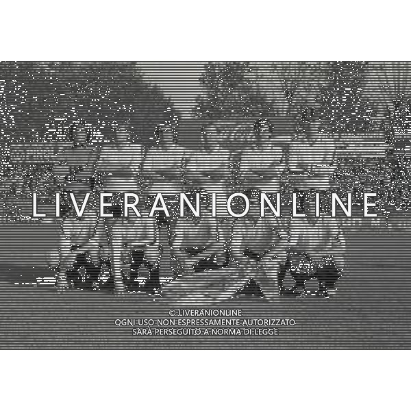 1981-1982 FORMAZIONE SANT\'ANGELO CALCIO NELLA FOTO LA FORMAZIONE DEL MONZA CALCIO 1981-1982 AG ALDO LIVERANI SAS 