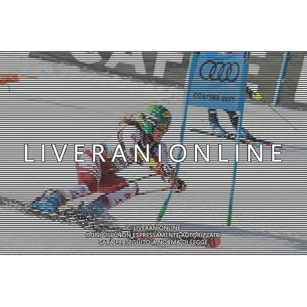 Luca Tedeschi/LM - 2021 FIS Alpine World SKI Championships - Parallel Giant Slalom - Women - alpine ski race 16 February 2021 - Rumerlo, cortina (bl), Italy Photo showing: Katharina LIENSBERGER winner of the gold medal @LM/Luca Tedeschi AG ALDO LIVERANI SAS