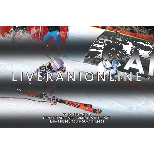 Luca Tedeschi/LM - 2021 FIS Alpine World SKI Championships - Parallel Giant Slalom - Women - alpine ski race 16 February 2021 - Rumerlo, cortina (bl), Italy Photo showing: Tessa WORLEY (FRA) @LM/Luca Tedeschi AG ALDO LIVERANI SAS