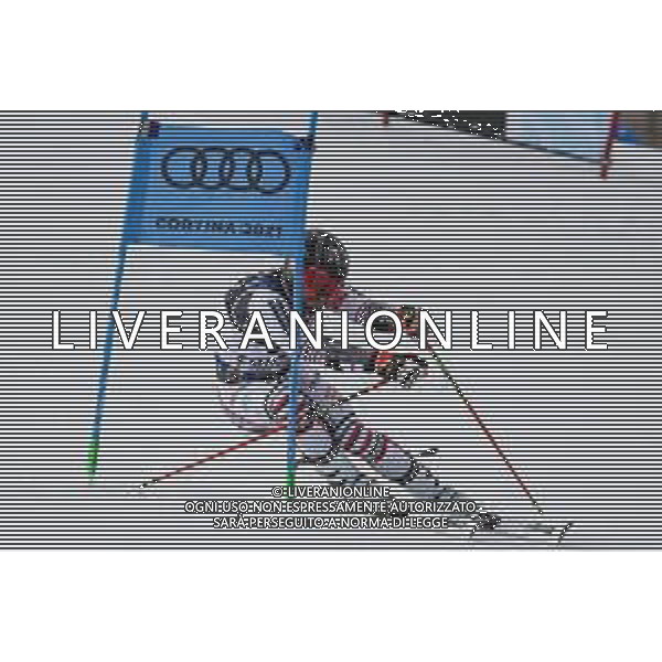 Luca Tedeschi/LM - 2021 FIS Alpine World SKI Championships - Parallel Giant Slalom - Men - alpine ski race 16 February 2021 - Rumerlo, cortina (bl), Italy Photo showing: Mathieu FAIVRE (FRA) the winner @LM/Luca Tedeschi AG ALDO LIVERANI SAS