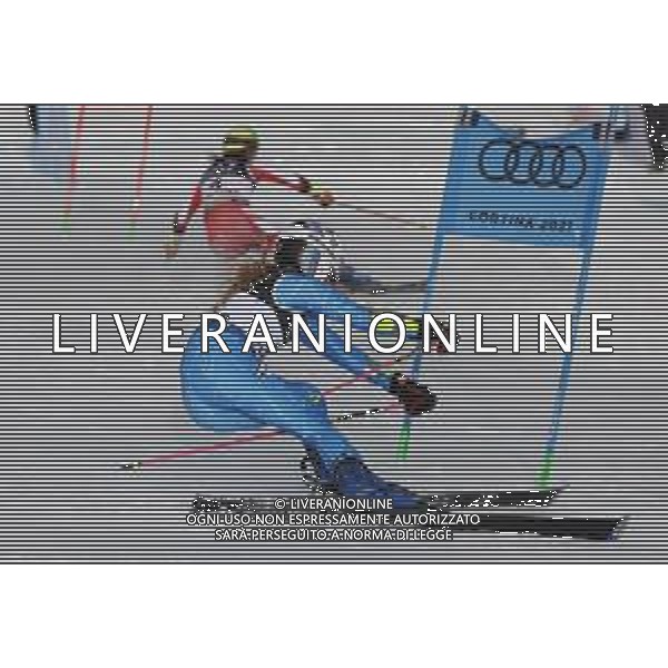 Sergio Bisi/LM - 2021 FIS Alpine World SKI Championships - Parallel Giant Slalom - Women - alpine ski race 16 February 2021 - Rumerlo, cortina (bl), Italy Photo showing: BASSINO Marta (ITA) Gold Medal @LM/Sergio Bisi AG ALDO LIVERANI SAS