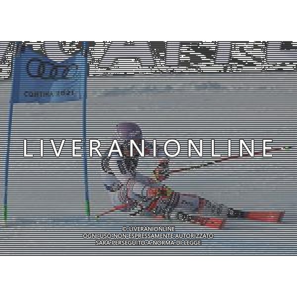 Sergio Bisi/LM - 2021 FIS Alpine World SKI Championships - Parallel Giant Slalom - Women - alpine ski race 16 February 2021 - Rumerlo, cortina (bl), Italy Photo showing: 2021 FIS ALPINE WORLD SKI CHAMPIONSHIPS, Women\'s Parallel Cortina D\'Ampezzo, Veneto, Italy 2021-02-16 - Tuesday Image shows (FRA) Bonze Medal @LM/Sergio Bisi AG ALDO LIVERANI SAS