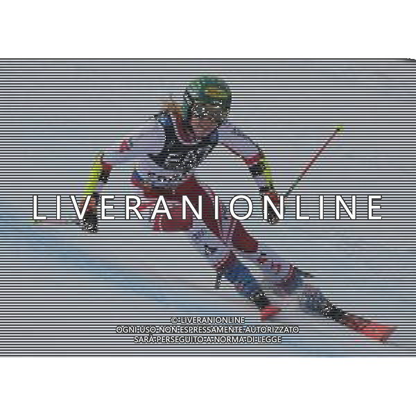 Sergio Bisi/LM - 2021 FIS Alpine World SKI Championships - Parallel Giant Slalom - Women - alpine ski race 16 February 2021 - Rumerlo, cortina (bl), Italy Photo showing: 2021 FIS ALPINE WORLD SKI CHAMPIONSHIPS, Women\'s Parallel Cortina D\'Ampezzo, Veneto, Italy 2021-02-16 - Tuesday Image shows LIENSBERGER Katharina (AUT) Gold Medal @LM/Sergio Bisi AG ALDO LIVERANI SAS
