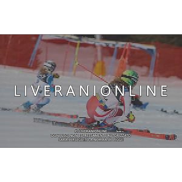 Sergio Bisi/LM - 2021 FIS Alpine World SKI Championships - Parallel Giant Slalom - Women - alpine ski race 16 February 2021 - Rumerlo, cortina (bl), Italy Photo showing: 2021 FIS ALPINE WORLD SKI CHAMPIONSHIPS, Women\'s Parallel Cortina D\'Ampezzo, Veneto, Italy 2021-02-16 - Tuesday Image shows LIENSBERGER Katharina (AUT) Gold Medal @LM/Sergio Bisi AG ALDO LIVERANI SAS