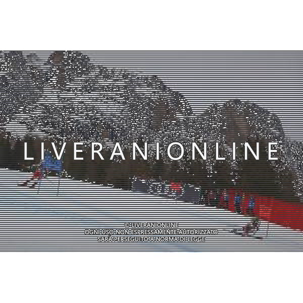 Sergio Bisi/LM - 2021 FIS Alpine World SKI Championships - Parallel Giant Slalom - Women - alpine ski race 16 February 2021 - Rumerlo, cortina (bl), Italy Photo showing: Parallel Women @LM/Sergio Bisi AG ALDO LIVERANI SAS