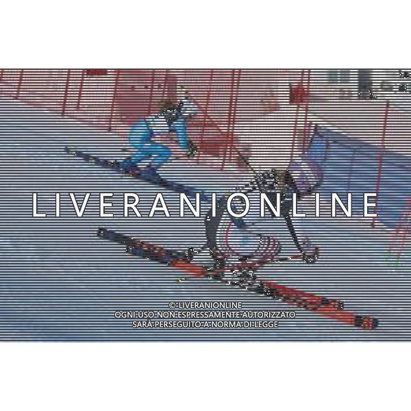 Sergio Bisi/LM - 2021 FIS Alpine World SKI Championships - Parallel Giant Slalom - Women - alpine ski race 16 February 2021 - Rumerlo, cortina (bl), Italy Photo showing: WORLEY Tessa (FRA) Bronze Medal @LM/Sergio Bisi AG ALDO LIVERANI SAS