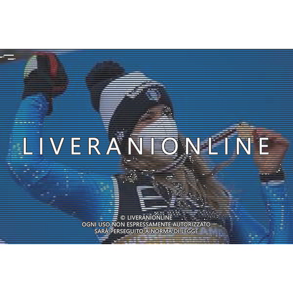 Sergio Bisi/LM - 2021 FIS Alpine World SKI Championships - Parallel Giant Slalom - Women - alpine ski race 16 February 2021 - Rumerlo, cortina (bl), Italy Photo showing: BASSINO Marta (ITA) Gold Medal @LM/Sergio Bisi AG ALDO LIVERANI SAS