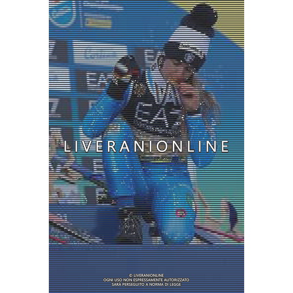 Sergio Bisi/LM - 2021 FIS Alpine World SKI Championships - Parallel Giant Slalom - Women - alpine ski race 16 February 2021 - Rumerlo, cortina (bl), Italy Photo showing: BASSINO Marta (ITA) Gold Medal @LM/Sergio Bisi AG ALDO LIVERANI SAS