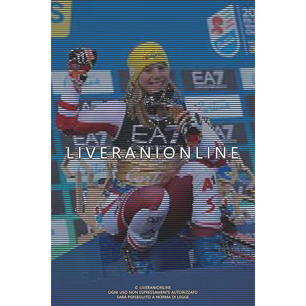 Sergio Bisi/LM - 2021 FIS Alpine World SKI Championships - Parallel Giant Slalom - Women - alpine ski race 16 February 2021 - Rumerlo, cortina (bl), Italy Photo showing: LIENSBERGER Katharina (AUT) Go @LM/Sergio Bisi AG ALDO LIVERANI SAS