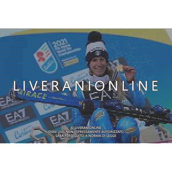 Sergio Bisi/LM - 2021 FIS Alpine World SKI Championships - Parallel Giant Slalom - Women - alpine ski race 16 February 2021 - Rumerlo, cortina (bl), Italy Photo showing: BASSINO Marta (ITA) Gold Medal @LM/Sergio Bisi AG ALDO LIVERANI SAS