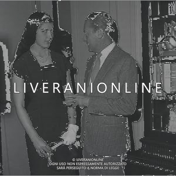 RETROSPETTIVA CONTESSA PATRIZIA DE BLANCK Y MENOCAL NELLA FOTO CONTESSA PATRIZIA DE BLANCK Y MENOCAL NELL\'ANNO 1955 A ROMA CON PALLAVICINI AG ALDO LIVERANI SAS 