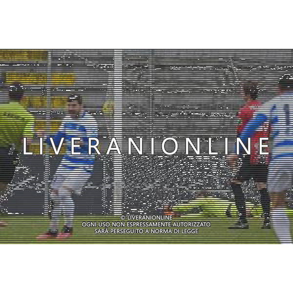 Fabio Fagiolini/LM - Lucchese vs Pro Patria - Italian football Serie C match 2020/2021 17 February 2021 - lucca, Italy Photo showing: Gianluca Nicco (Pro Patria) celebrates after scoring the first goal @LM/Fabio Fagiolini/AGENZIA ALDO LIVERANI SAS